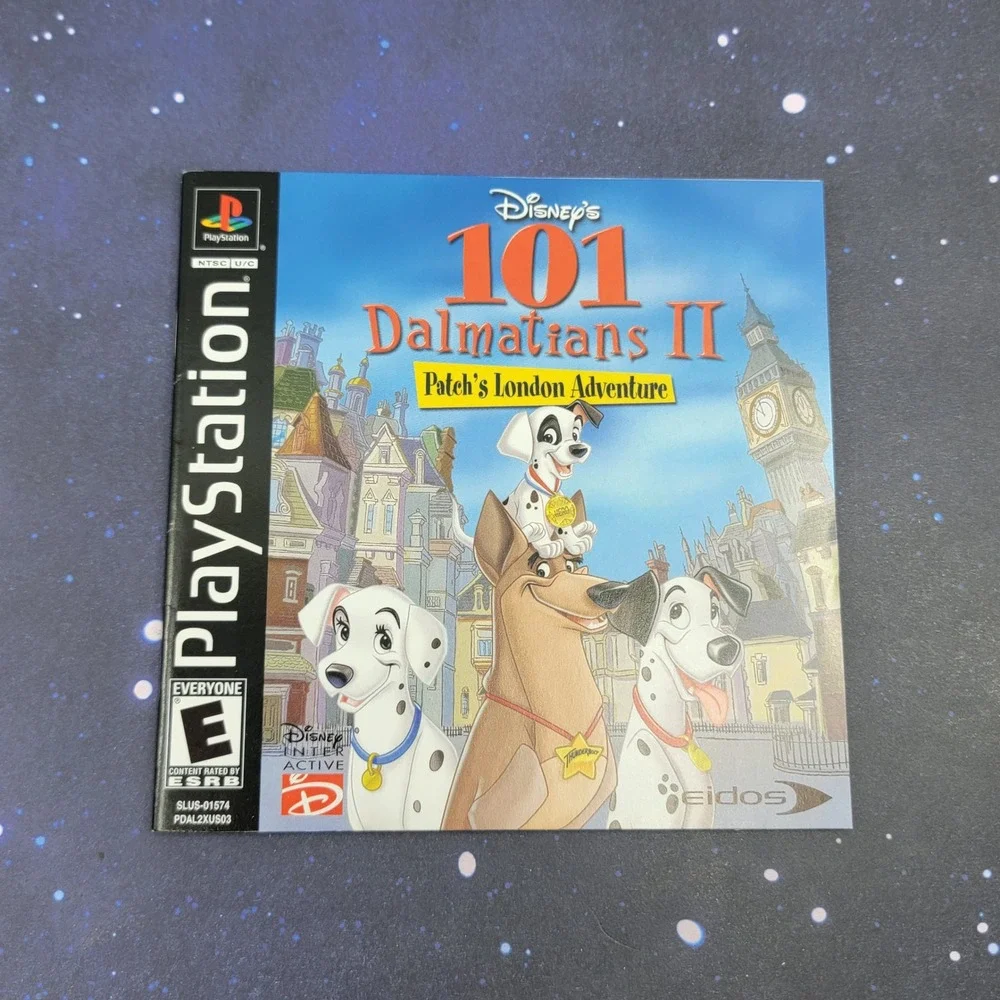 Disney 101 Dalmatians II Patch's London Adventure Sony PlayStation PS1 SLUS01574